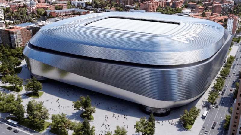 Sân vận động Santiago Bernabéu của Real Madrid