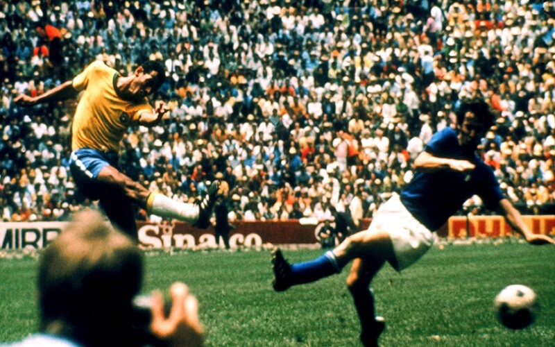 Trận chung kết World Cup 1970 kinh điển giữa Brazil và Italia