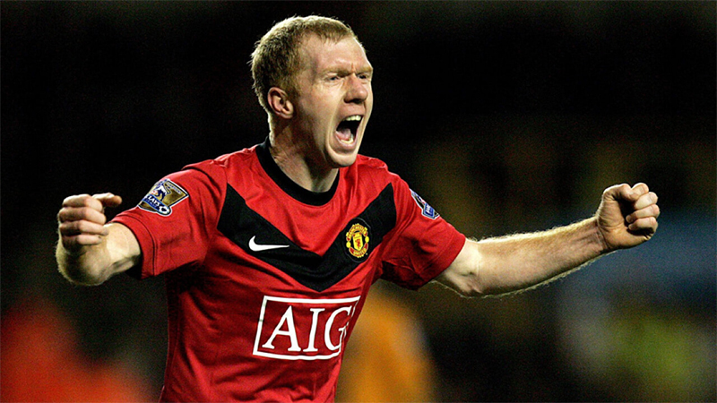 Paul Scholes là bậc thầy chuyền bóng và điều tiết trận đấu